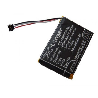 Bateria do Garmin Barklimiter Deluxe / Delta Sport, 400 mAh