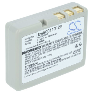 Bateria do Casio IT-300 / IT-600 / IT-800, 1850 mAh Bateria do Casio IT-300 / IT-600 / IT-800, 1850 mAh