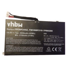 Bateria do Fujitsu Siemens Lifebook UH572, 2850 mAh