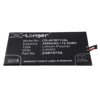 Bateria do Acer Iconia Tab 7 / A1-713, 3400 mAh