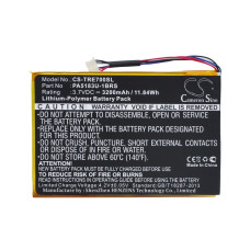 Bateria do Toshiba Excite Go Mini 7, 3200 mAh