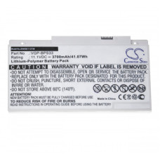 Bateria do Sony Vaio VGP-BPS33, 3700 mAh Bateria do Sony Vaio VGP-BPS33, 3700 mAh