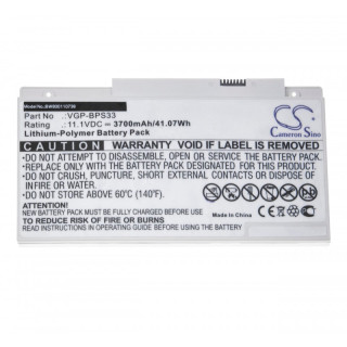 Bateria do Sony Vaio VGP-BPS33, 3700 mAh