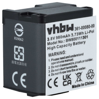 Bateria do Garmin Virb X/XE, 950 mAh