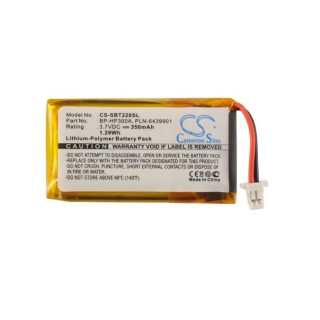 Bateria do Sony DR-BT22 / DR-BT22G, 350 mAh