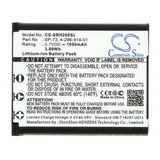 Bateria do Sony PHA-1 / PHA-2, 1050 mAh