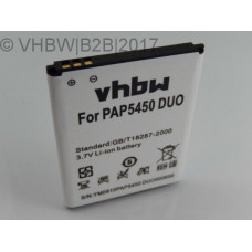 Bateria do Prestigio MultiPhone 5450 Duo, 1500 mAh