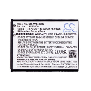 Bateria do Archos 40 Titanium, 1350 mAh
