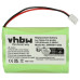 Bateria do Motoroli MBP33 / MBP36 / MBP43, 800 mAh