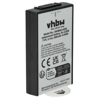 Bateria CZA-05300 do Polaroida Z230E / Z2300, 600 mAh