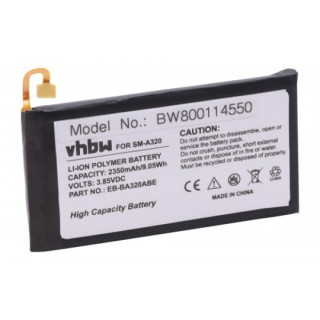 Bateria do Samsunga Galaxy A3 (2017) / SM-A320, 2350 mAh
