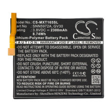 Bateria do Motoroli Moto Z / XT1650, 2300 mAh