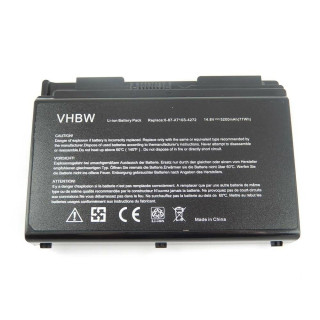 Bateria do Clevo X510 / X510S, 5200 mAh