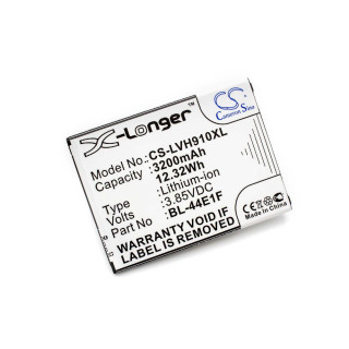 Bateria do LG F800L / H910 / LS997 / V20 / VS995, 3200 mAh