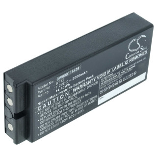 Bateria do Danfoss TM63 / TM64, 2303696, 2000 mAh