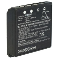 Bateria do HBC Radiomatic BA209061 / BA203060, czarna,  700 mAh