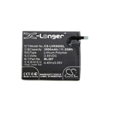 Bateria do Lenovo Vibe K6, 3000 mAh