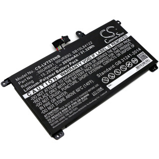 Bateria do Lenovo Thinkpad T570 / T580 / P51S / P52S, wewnętrzna, 2050 mAh