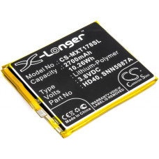 Bateria do Motoroli Moto Z Force 2nd / XT1789, 2700 mAh Bateria do Motoroli Moto Z Force 2nd / XT1789, 2700 mAh
