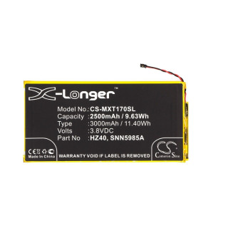 Bateria do Motoroli Moto Z2 Play / XT1710, 3000 mAh