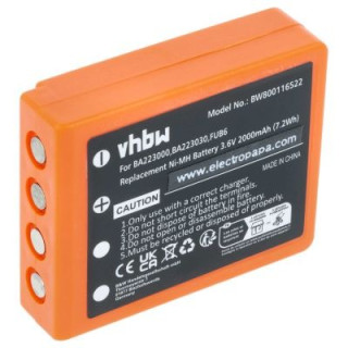 Bateria do HBC Radiomatic BA223031 / BA223001, 2000 mAh