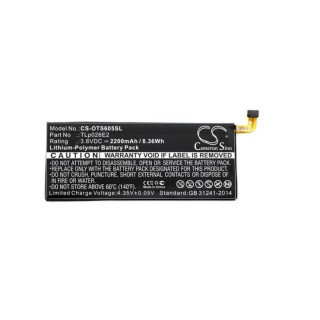 Bateria do Alcatel One Touch Idol 4, 2200 mAh