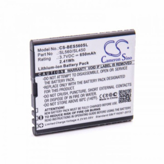 Bateria do Beafon SL450 / SL560, 650 mAh