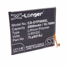 Bateria do Alcatela A5 / A50 / OT-5085D, 2800 mAh