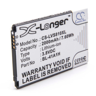 Bateria do LG Optimus F60 / D390 / LS660, 2000 mAh