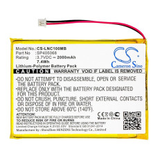 Bateria do Luvion Prestige Touch / Supreme Connect, 2000 mAh