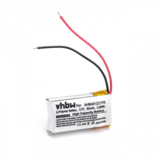 Bateria do zestawu słuchawkowego Bluetooth Bose BT1L / BT2L / BT1R / BT2R, 80 mAh