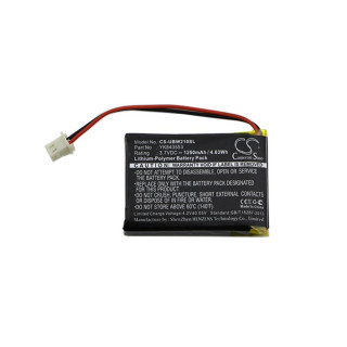 Bateria do Uniden UBW2101C / UBWC21, 1250 mAh