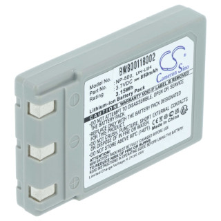 Bateria NP-500 / NP-600 do Minolta Dimage G400 / G500 / G600, 850 mAh Bateria NP-500 / NP-600 do Minolta Dimage G400 / G500 / G600, 850 mAh