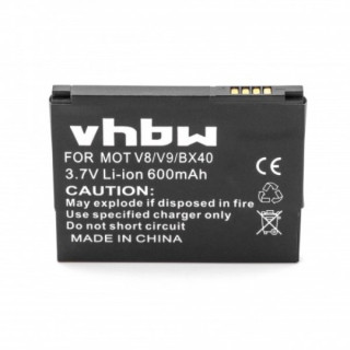 Bateria do Motoroli RAZR 2 V8 / V9 / U9, 600 mAh