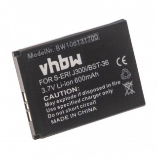 Bateria do Sony Ericsson J300i / K310i / T280i / W200i / Z310i, 600 mAh