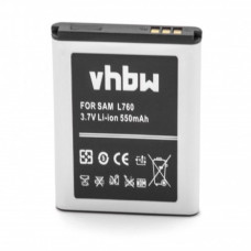 Bateria do Samsunga SGH-L760 / SGH-L768 / SGH-Z620, 550 mAh Bateria do Samsunga SGH-L760 / SGH-L768 / SGH-Z620, 550 mAh