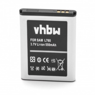 Bateria do Samsunga SGH-L760 / SGH-L768 / SGH-Z620, 550 mAh