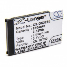 Bateria do Sharp GX15 / GX17 / GX25, 950 mAh