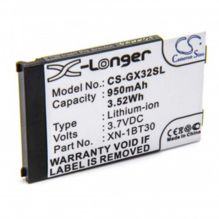 Bateria do Sharp GX15 / GX17 / GX25, 950 mAh