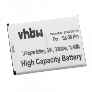 Bateria do Ulefone S8 / S8 Pro, 3000 mAh