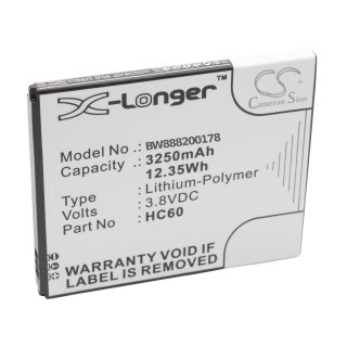 Bateria do Motoroli Moto C Plus / XT1723 / XT1724 / XT1725, 3250 mAh