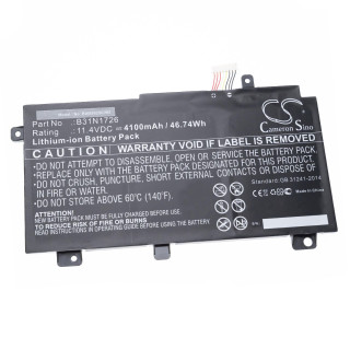 Bateria do Asusa FX504 / FX505 / FA506 / FA706, 4100 mAh