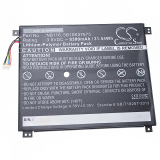 Bateria do Lenovo IdeaPad 100S-11IBY, 8300 mAh