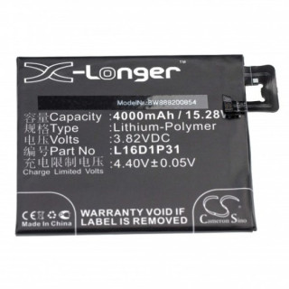 Bateria do Lenovo Phab 2 Pro, 4000 mAh