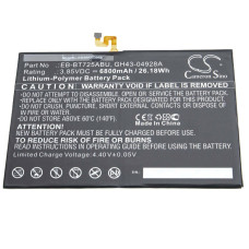 Bateria do Samsunga Galaxy Tab S5e / SM-T720 / SM-T725, 6800 mAh