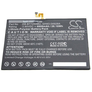 Bateria do Samsunga Galaxy Tab S5e / SM-T720 / SM-T725, 6800 mAh