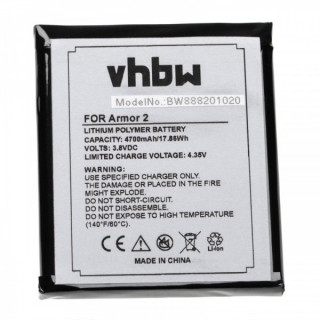 Bateria do Ulefone Armor 2, 4700 mAh