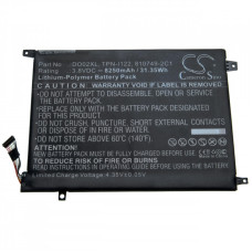 Bateria do HP X2 210 G1 / Pavilion X2 10, DO02XL, 8250 mAh