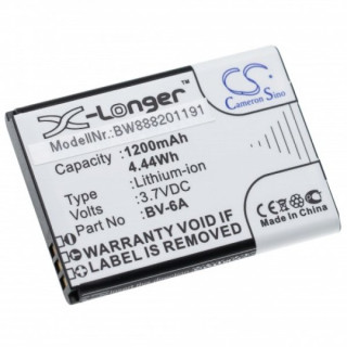 Bateria do Nokii 8110 4G / 2060 / 3060, BV-6A, 1200 mAh