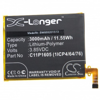 Bateria do Asus ZenFone 3 Deluxe / ZS550ML, C11P1605, 3000 mAh